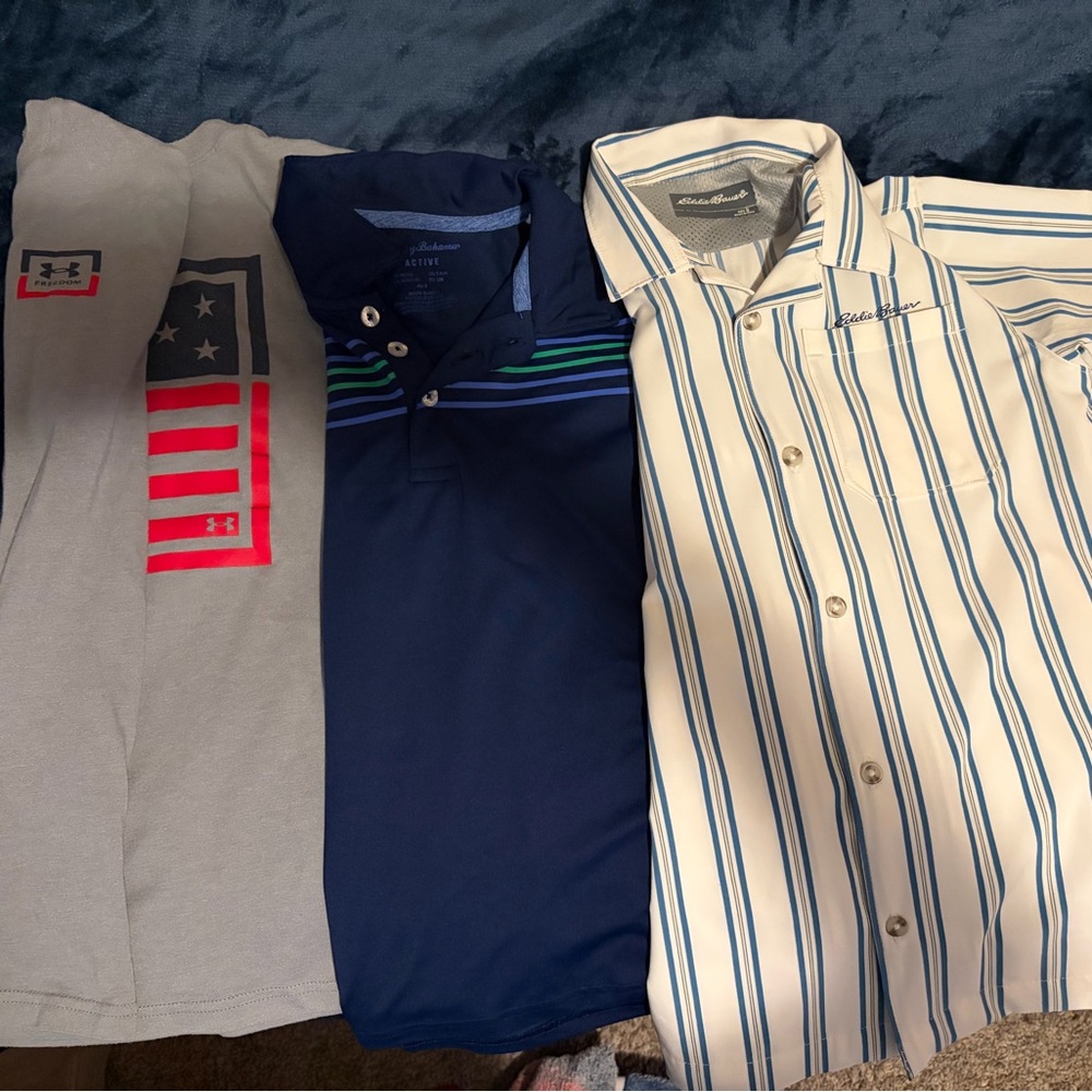 11 pieces of boy clothing!!! Multiple size 8 boys.